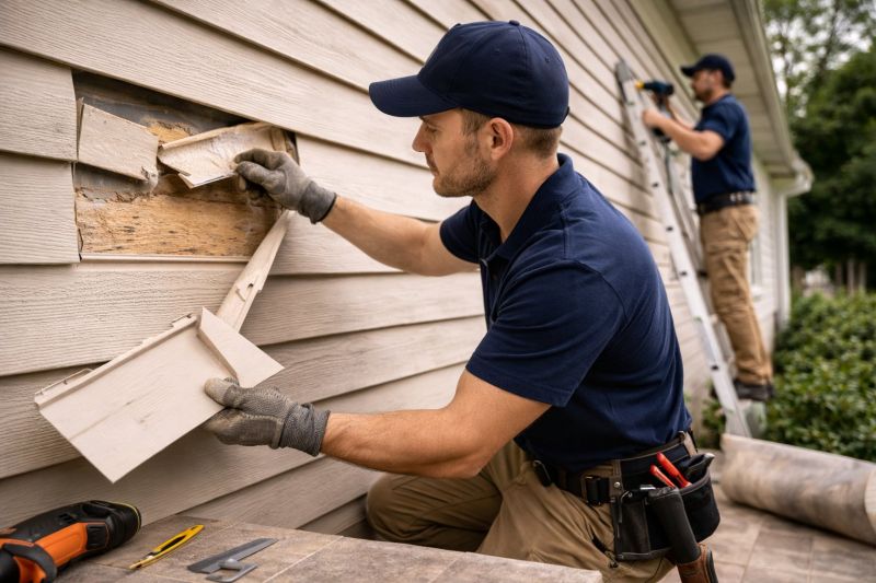 Top Siding Repair Companies in Huntersville, NC
